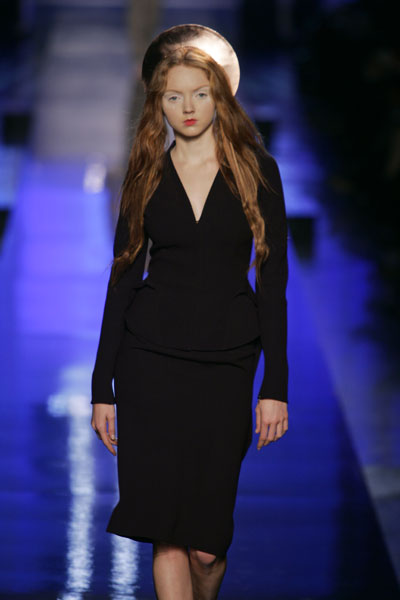 Topmodel of the Week: Lily Cole | Team Peter Stigter, catwalk show ...