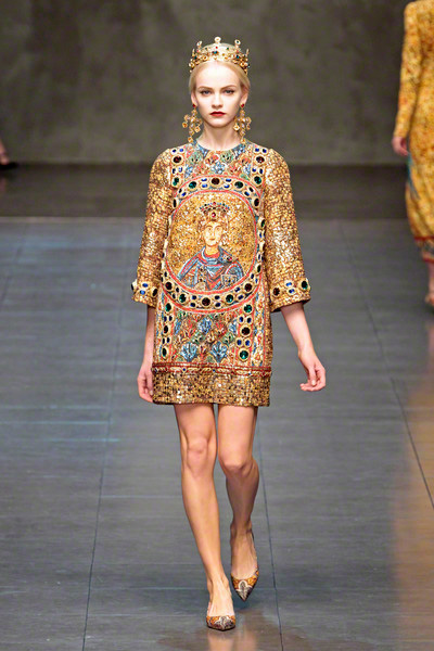 dolce and gabbana catwalk