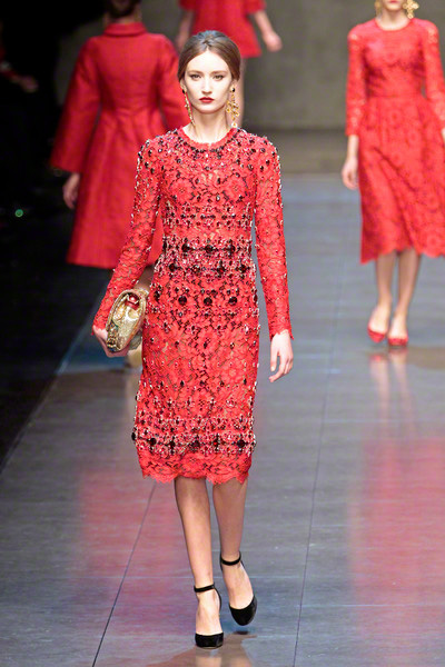 Dolce & Gabbana Catwalk Fashion Show Milan Womenswear FW2013 | Team ...